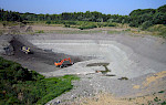 Tonsteine des Unteraptiums mit dem Fischschiefer (OAE 1a) in der Grube Alstätte bei Ahaus/Westfalen. © Jörg Mutterlose