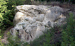 Konglomerate der Peruc-Korycany-Formation (Obercenomanium) auf Grundgebirge am Gangberg (Kaňk – Na Vrších) bei Kutná Hora, Böhmisches Kreidebecken, Tschechien. © Markus Wilmsen
