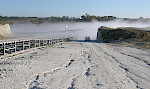 Herbstlicher Morgennebel in der Schreibkreide von Lägerdorf (Campanium), Grube Heidestraße bei Itzehoe/Schleswig-Holstein. © Birgit Niebuhr