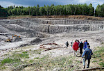 Kontinentale Tonsteine aus dem Berriasium in der Grube Bock bei Duingen/Niedersachsen. © Jörg Mutterlose